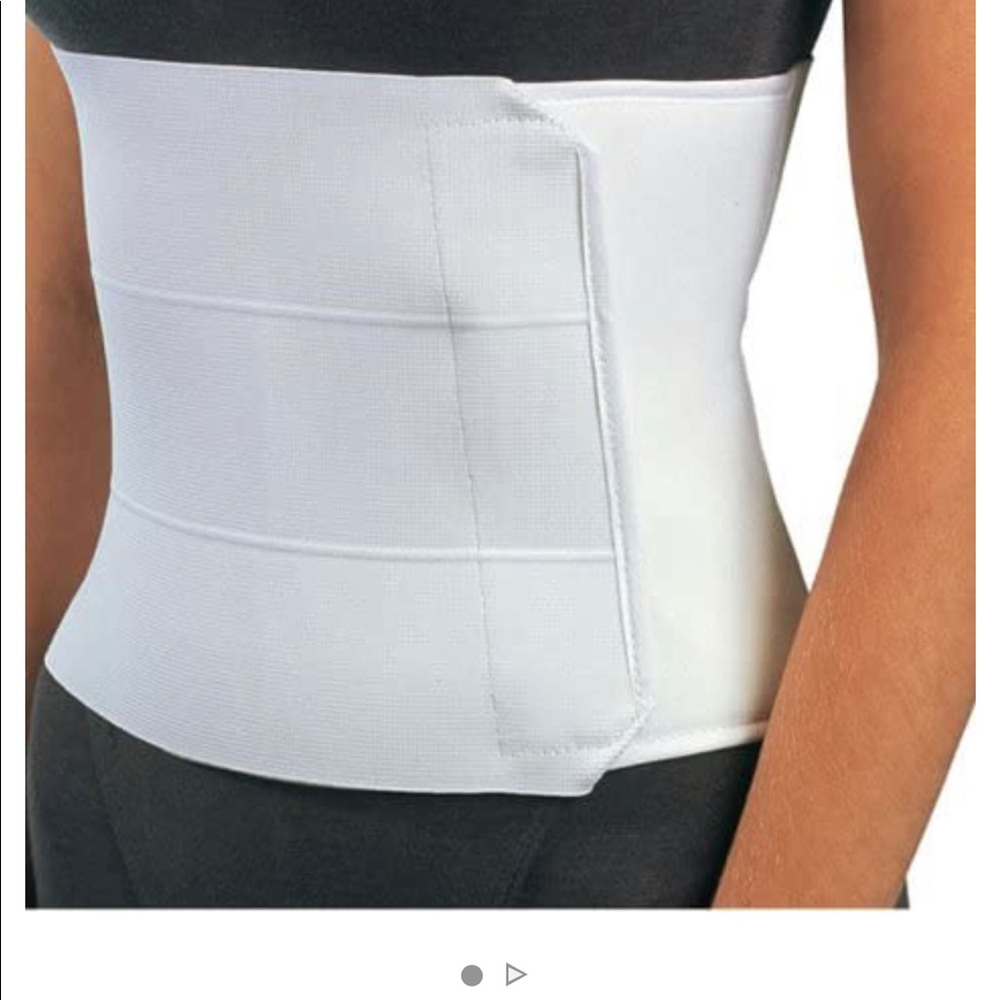 BRAND NEW STILL IN PACKAGE. POST PARTUM BACK TUMMY BINDER
